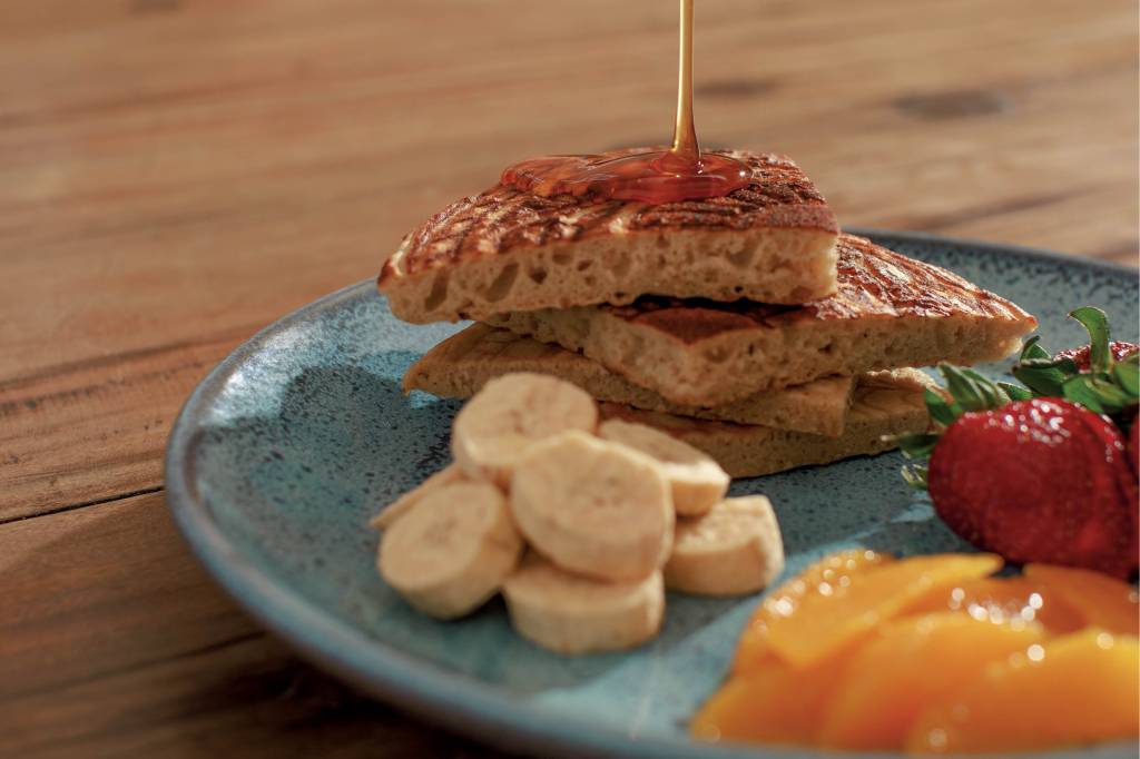 Receita de panqueca para o lanche, por Adriana Salay