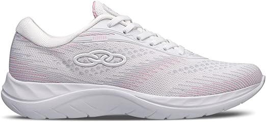 Tênis Electra Feminino branco e rosa