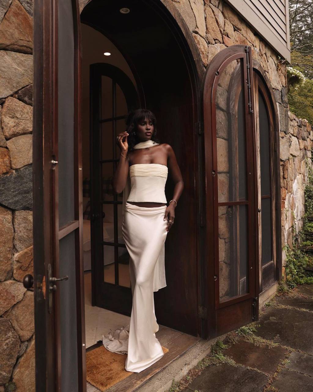 look-elegante-ano-novo Look todo branco para passar ano novo