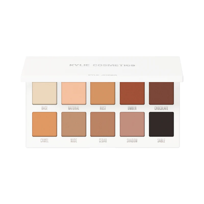 Paleta de sombras da marca da Kylie Jenner