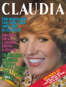 Edição história: capa de CLAUDIA de abril de 1974