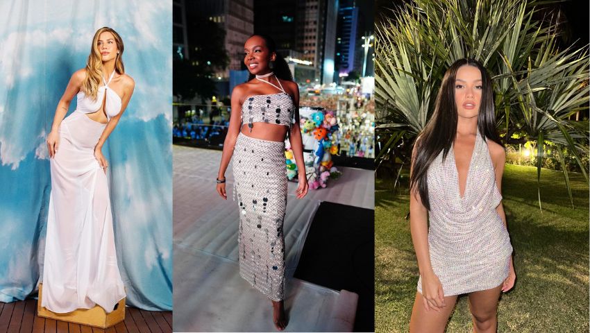 O look das famosas na virada de ano de 2024