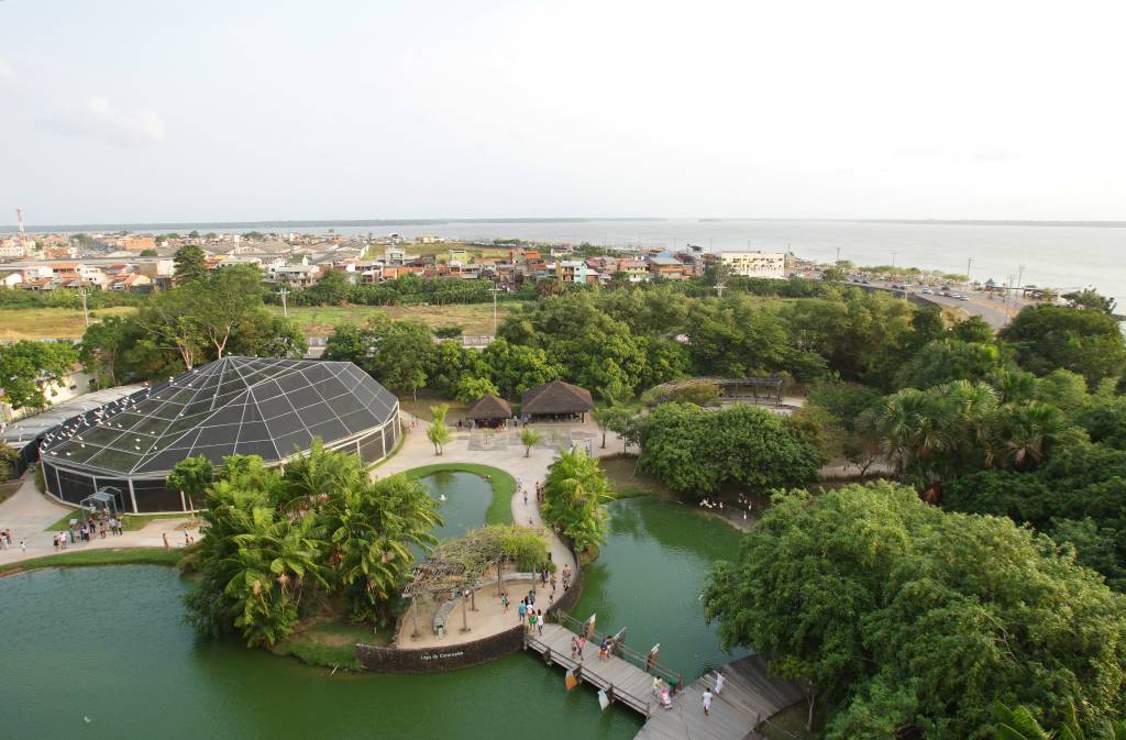 Mangal das Garças Park in Belem,Brazil