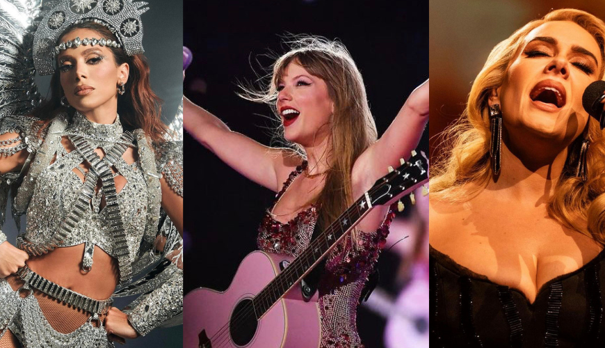Artistas como Anitta, Taylor Swift e Adele terão catálogo removido do TikTok