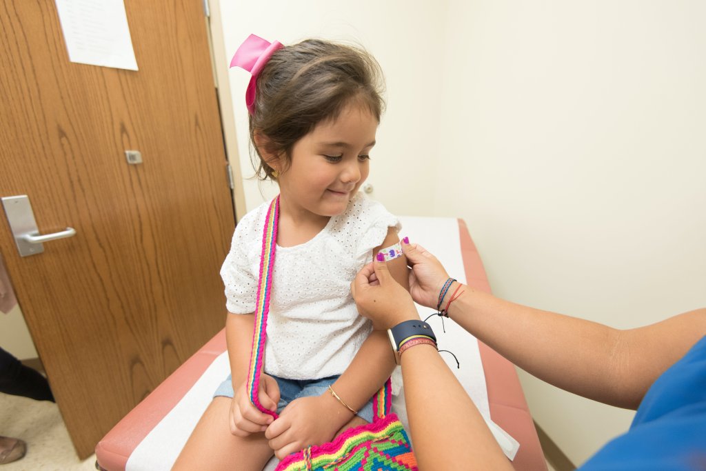 Vacina em criança em adolescente