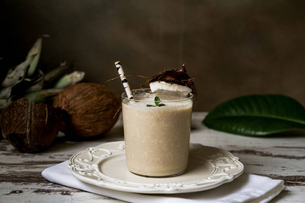 Receita de coquetel de coco sem álcool Receita de coquetel de coco sem álcool