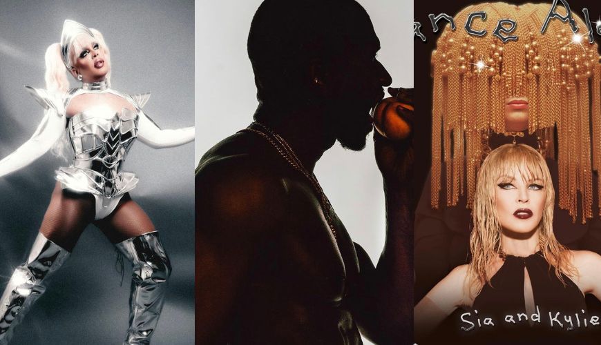 Glória Groove, Usher, Kylie Minogue e Sia