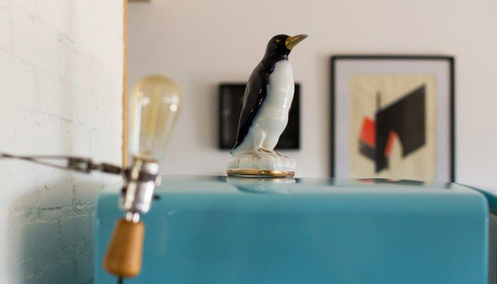 pinguim-de-geladeira cozinha fofa - pinguim de geladeira