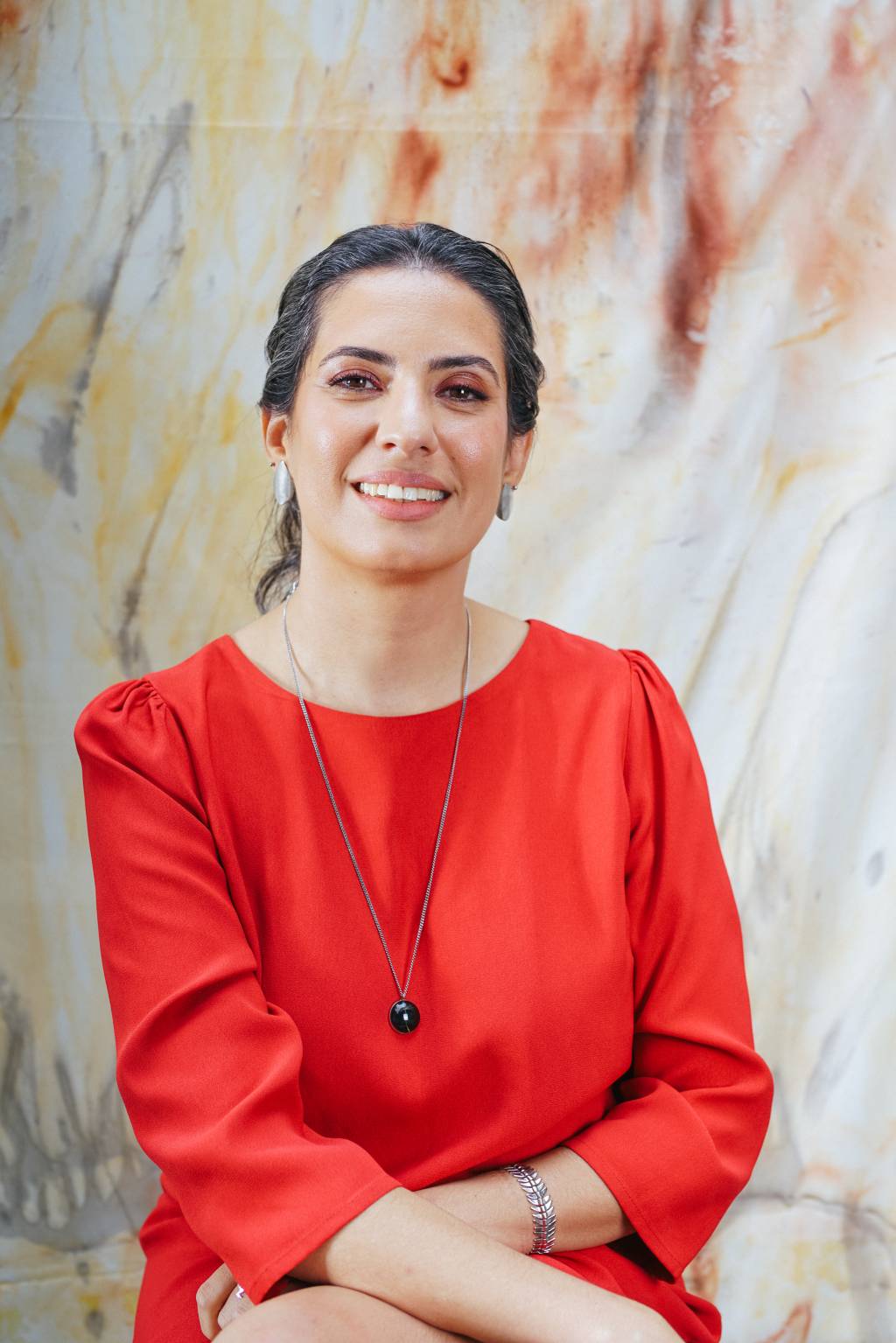 Adriana Teixeira, VP de RP da Heineken, na Casa Clã 2024 Adriana Teixeira, VP de RP da Heineken, na Casa Clã 2024