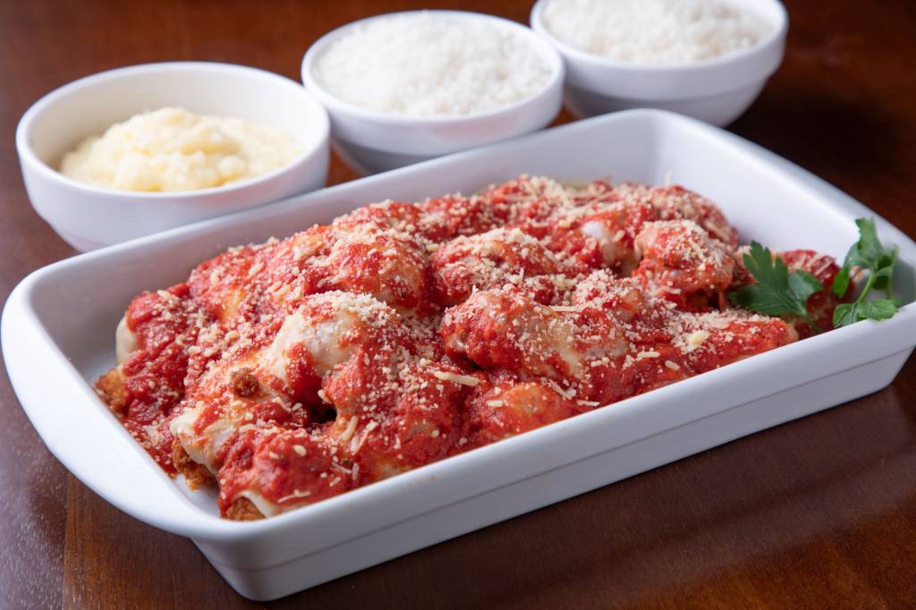 Camarão Parmegiana Camarão Parmegiana
