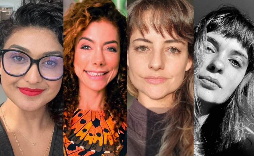 As quatro escritoras que se apresentam no sarau da casa clã