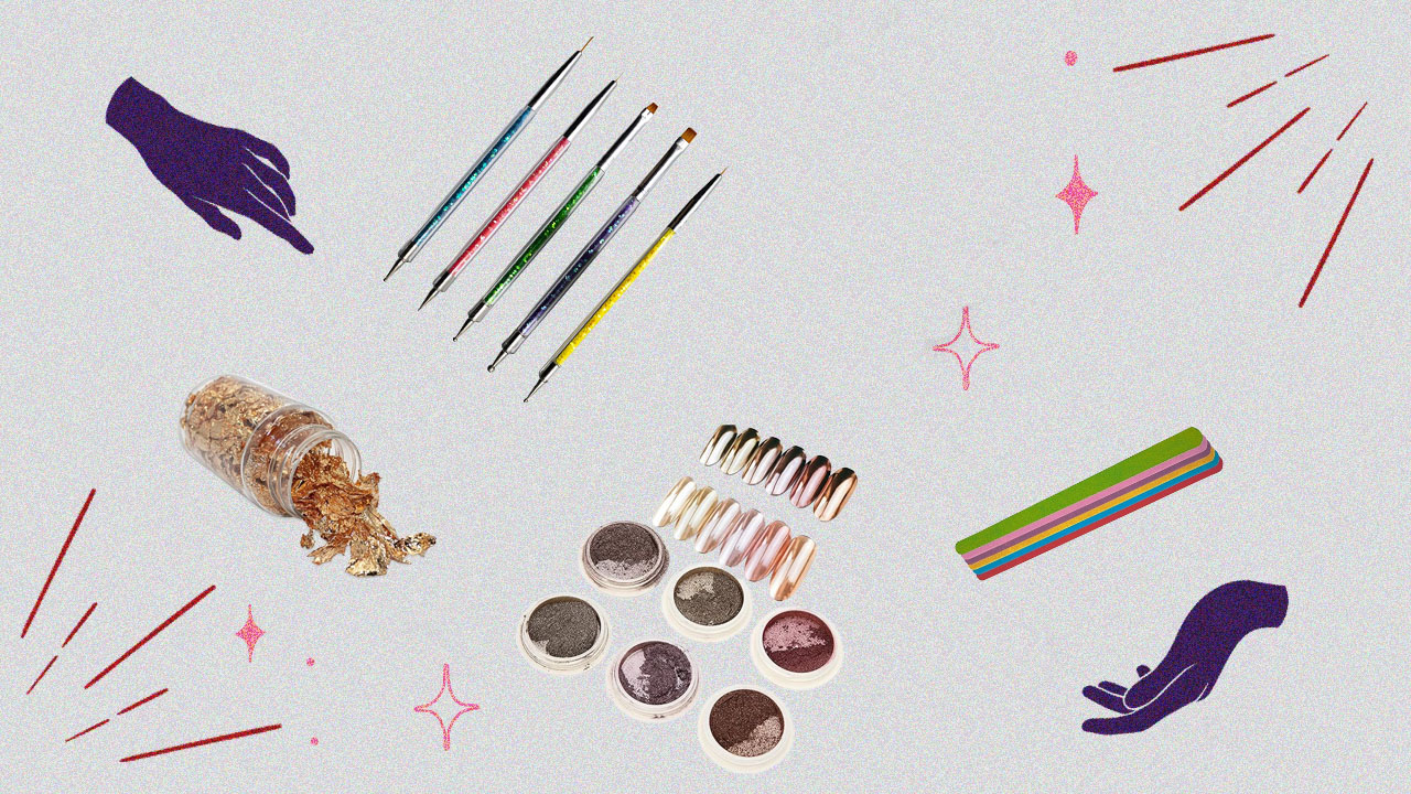 acessórios para nail art