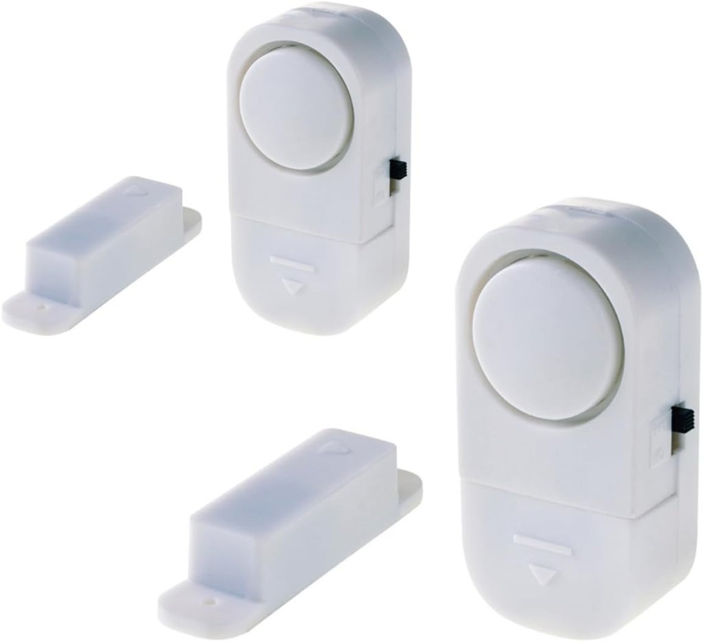 Sensores de movimento com alarme para portas e janelas Maramashop