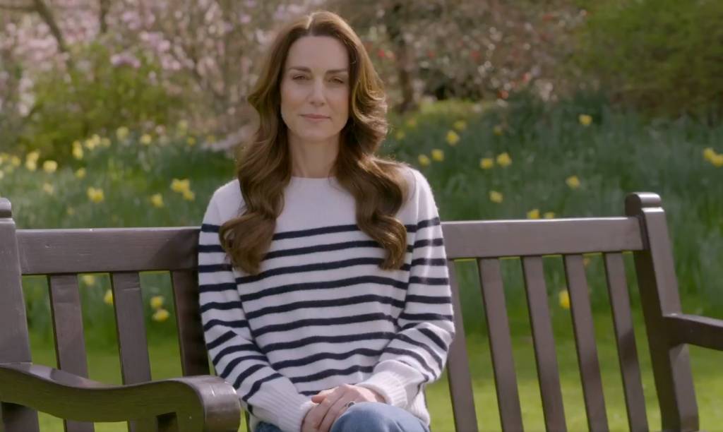 Kate Middleton revela que está tratando um câncer
