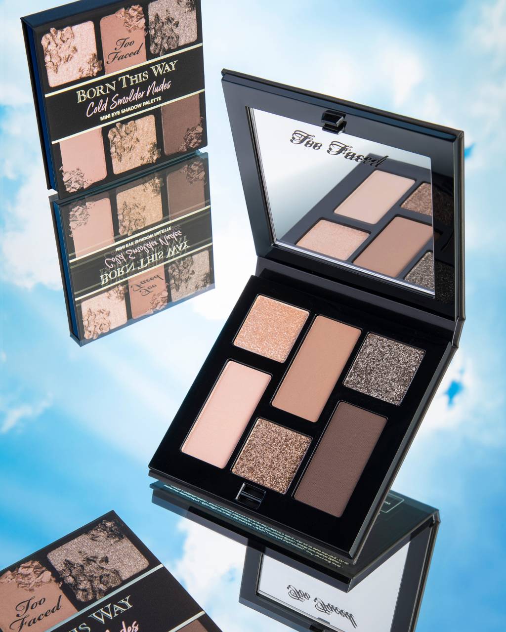 Mini Paleta de Sombras Born This Way Cold Smolder Nudes