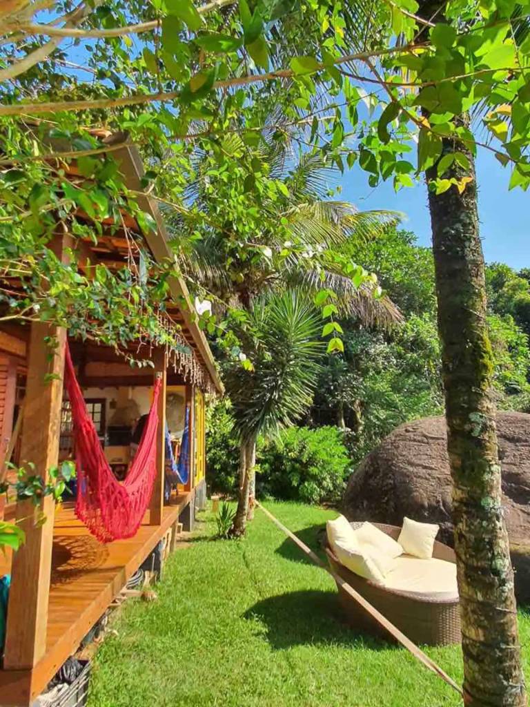 casa-da-ilha-Paraty 3 chalés e cabanas do Airbnb para visitar no feriado