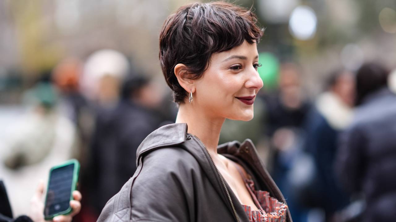 corte pixie cabelo ondulado