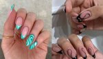 5 inspirações de nail art ondulada