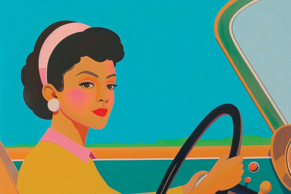 mulheres no volante