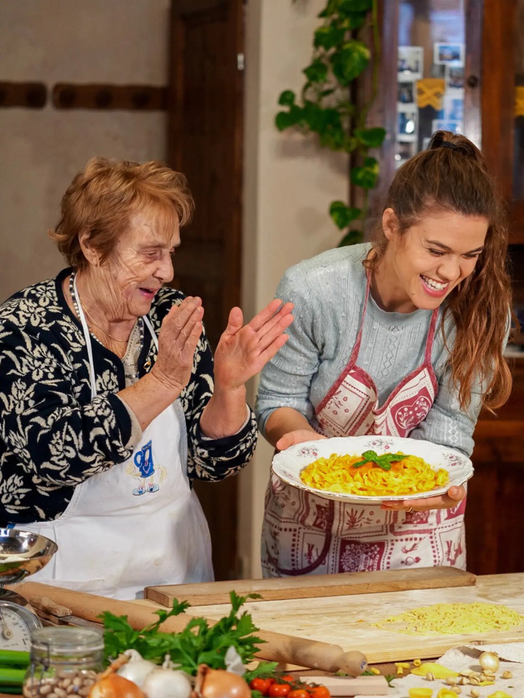Prepare massas com avós italianas