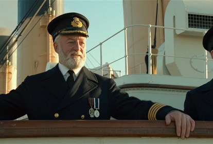 Bernard Hill em "Titanic"