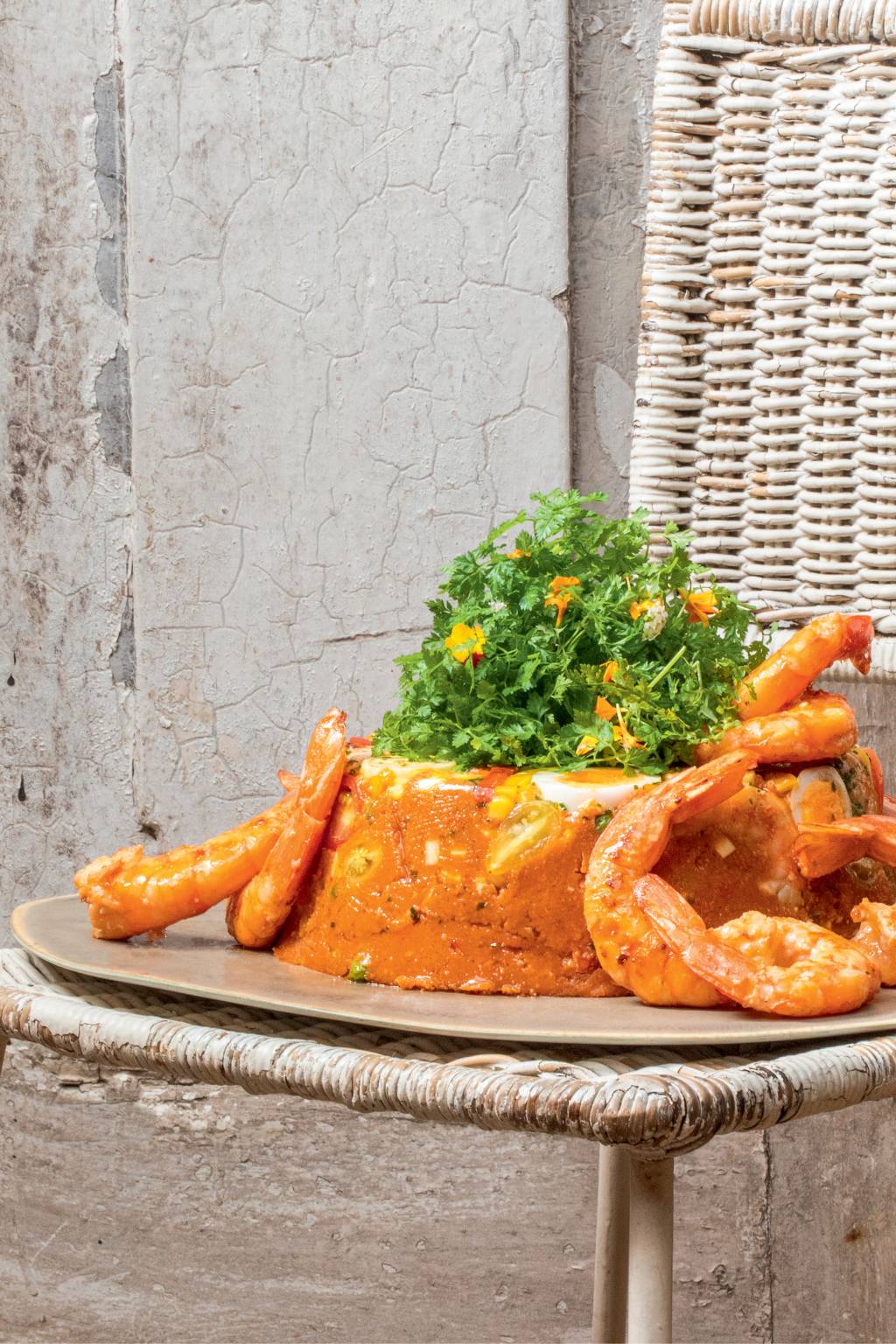 la-cura-cuscuz-paulista-com-camaroes Receber La Cura e Baixo Gastronômico, chef Ivan Santinho