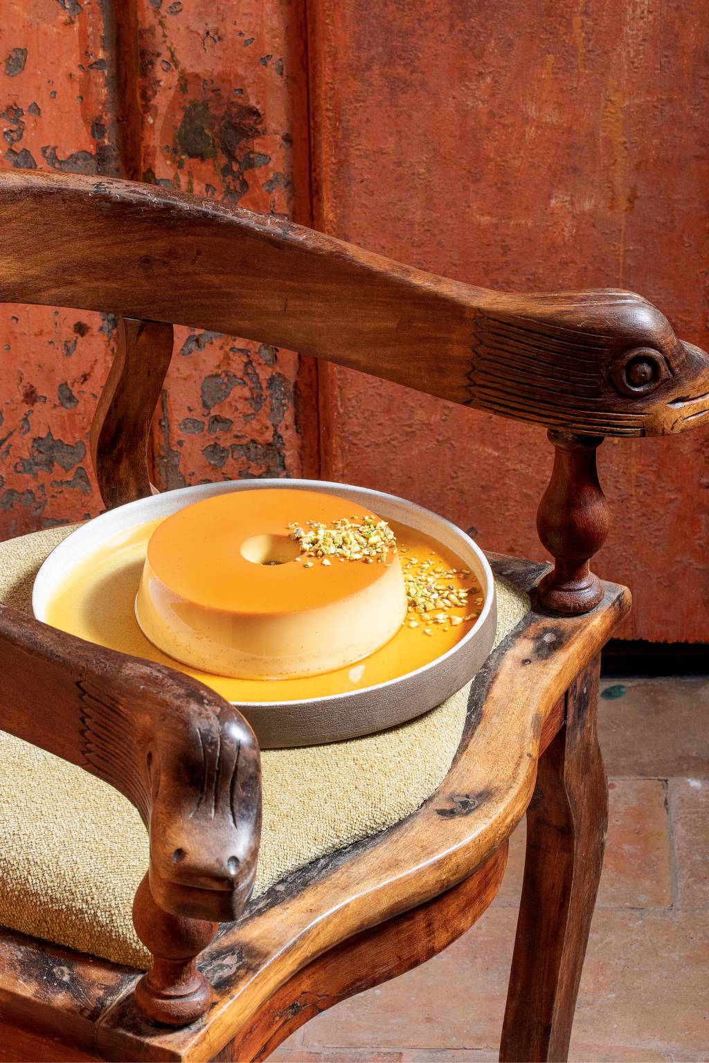 la-cura-pudim-de-pistache Receber La Cura e Baixo Gastronômico, chef Ivan Santinho