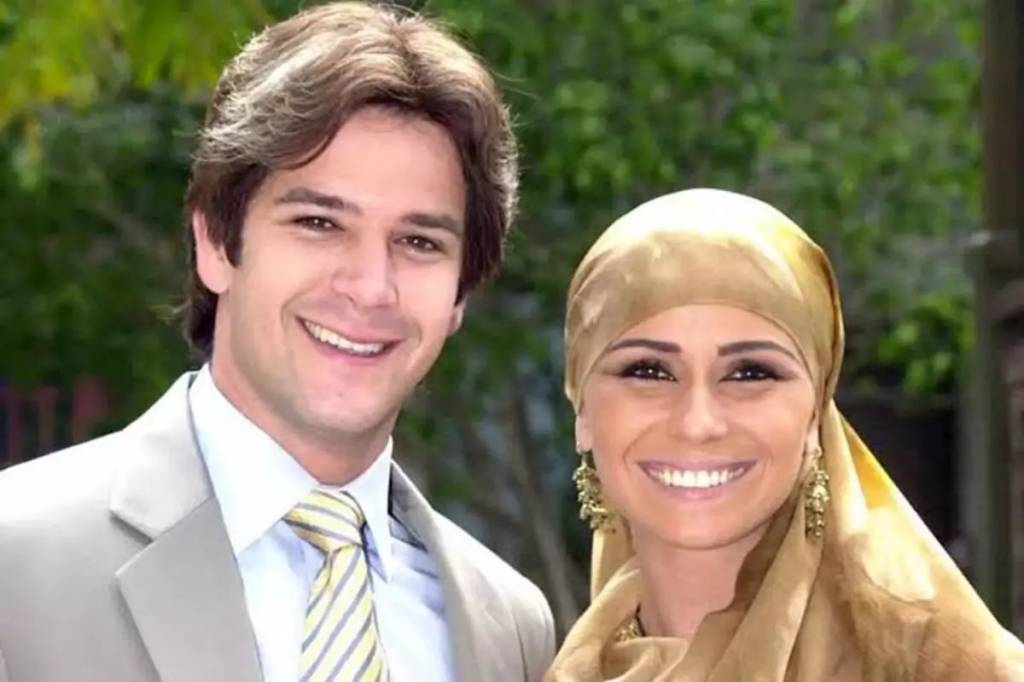 Jade (Giovanna Antonelli) e Lucas (Murilo Benício) ficaram na memória como o casal da novela O Clone