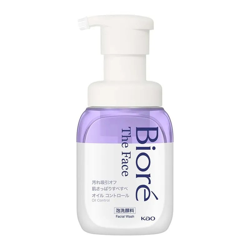 Espuma de Limpeza Facial Bioré - The Face Oil Control