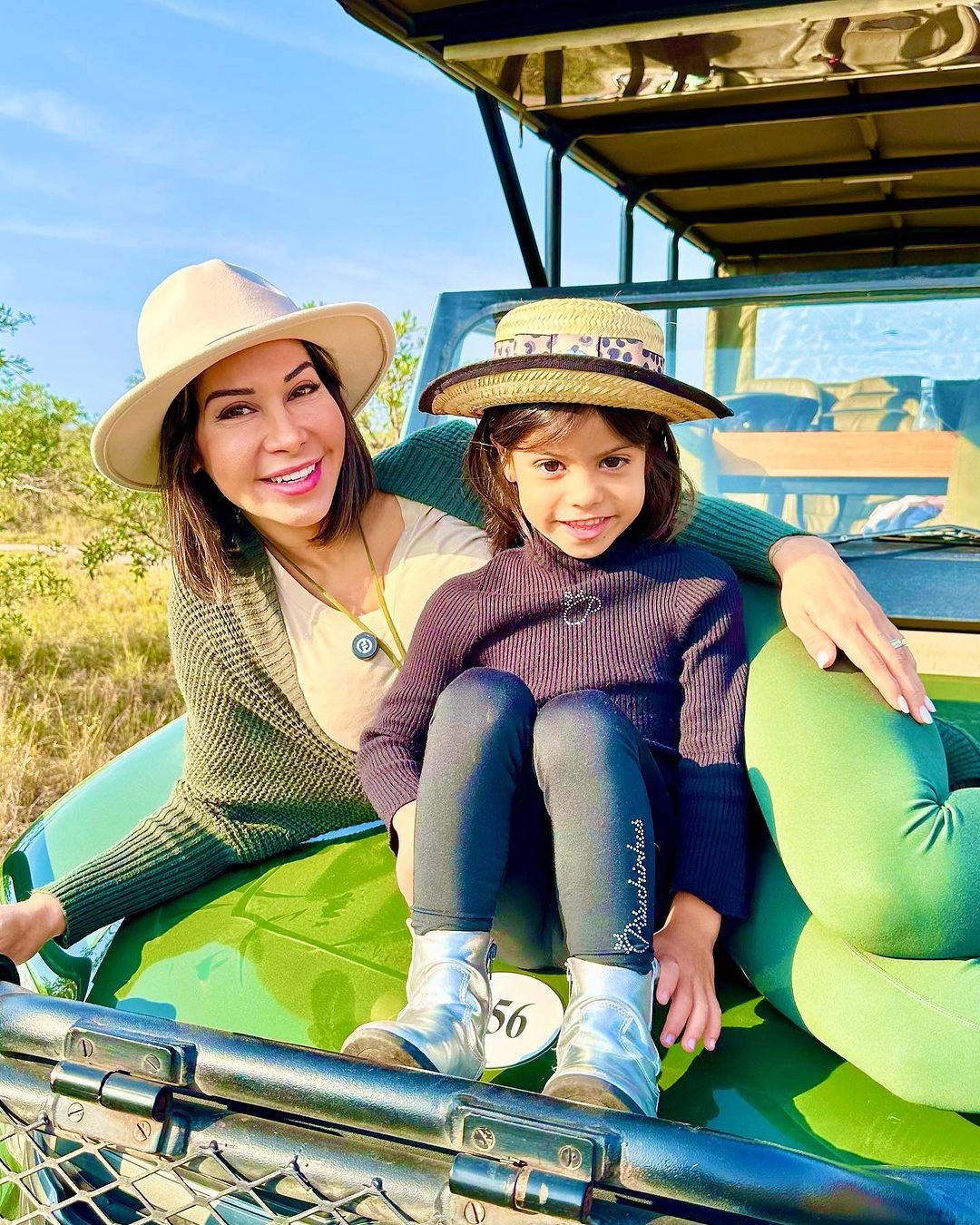 Maíra Cardi e a filha Sophia