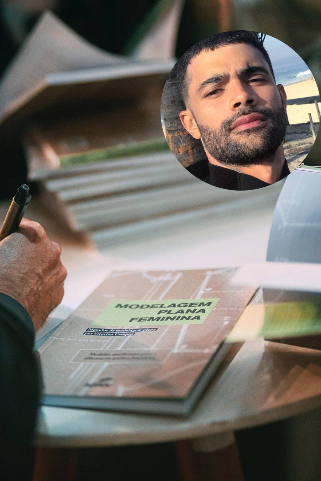 Vitorino Campos lança livro sobre modelagem feminina: ‘Para todos os públicos’