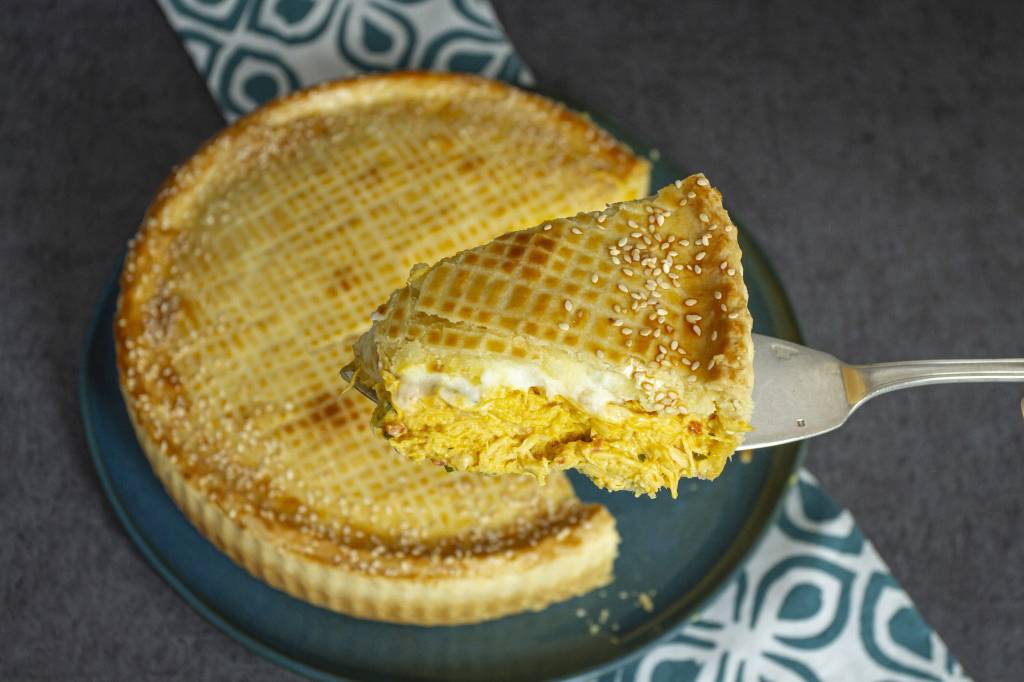 Torta Empadão com Catupiry é uma das que se aprende no curso do Atelier Gourmand