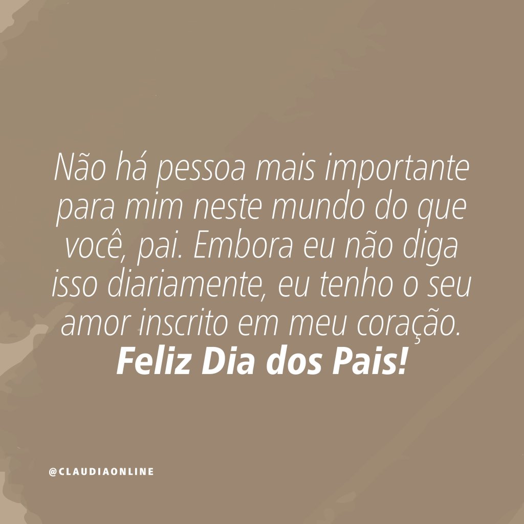 Frases de feliz Dia dos Pais para enviar pelo WhatsApp