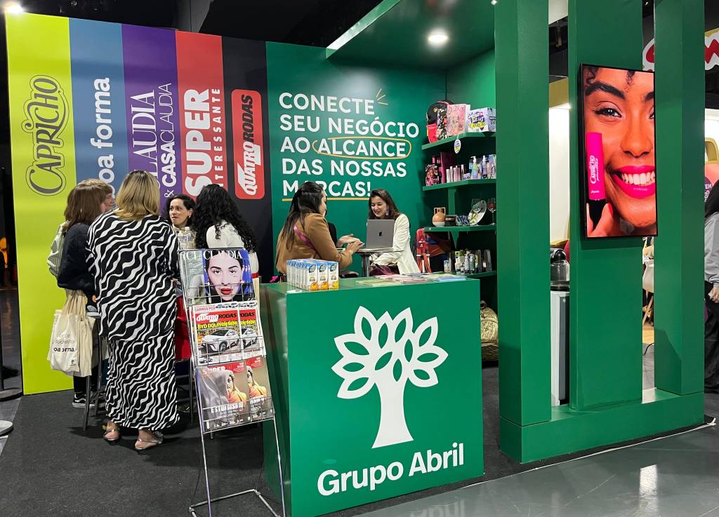 Estande do Grupo Abril na Licensing Con 2024