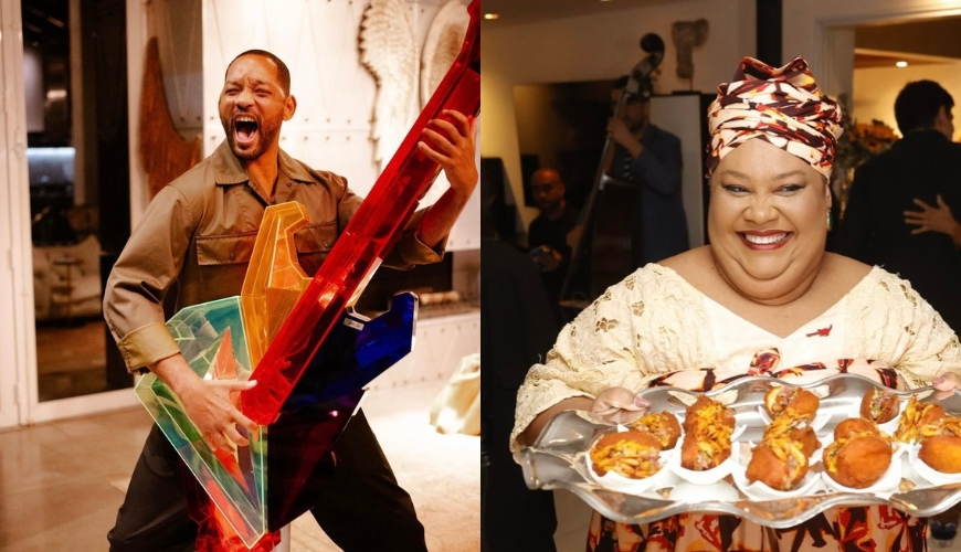 Cardápio de Will Smith no Brasil é dedicado à Iemanjá; descubra o que ele comeu