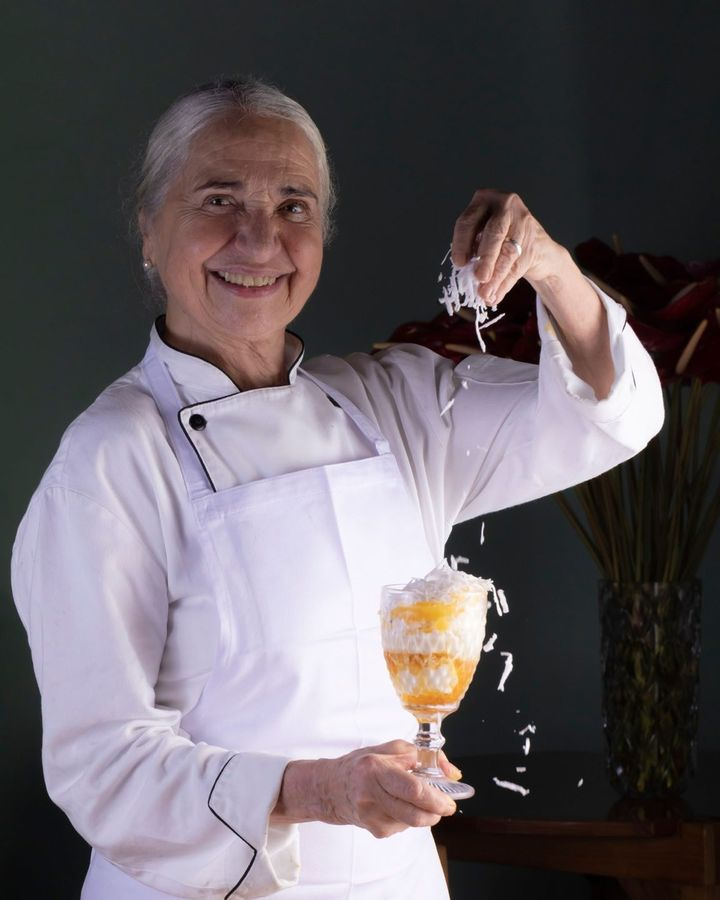 A chef Ina de Abreu