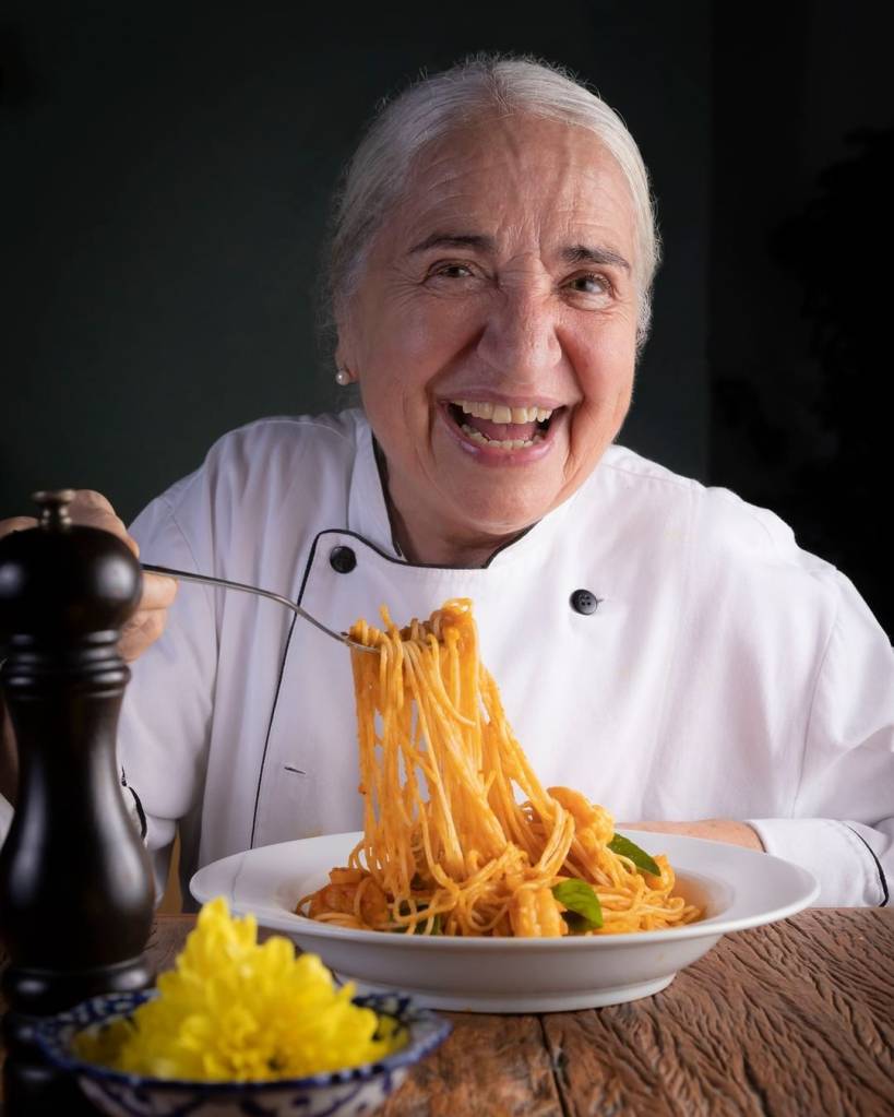 A chef Ina de Abreu