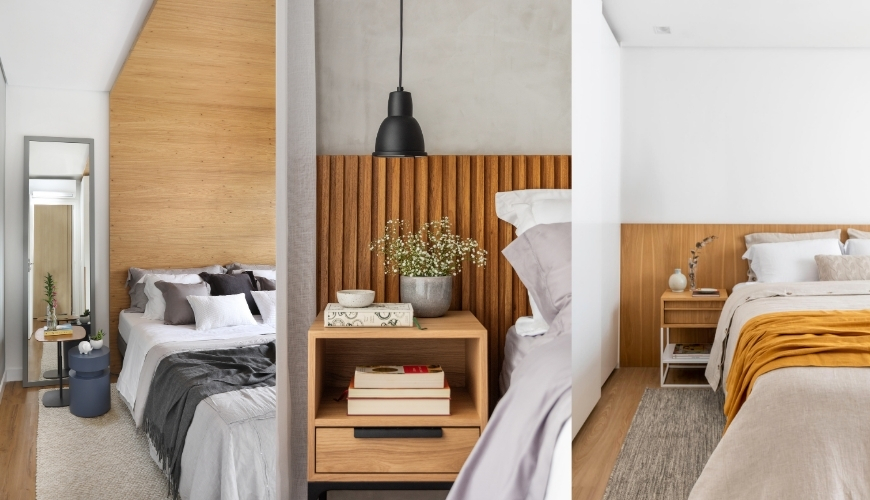 Como escolher a cabeceira de cama perfeita para seu quarto