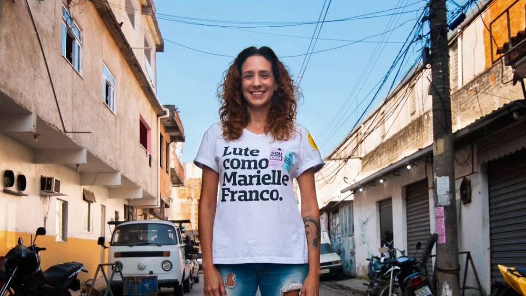 Viúva de Marielle Franco está namorando com atriz de Verdades Secretas