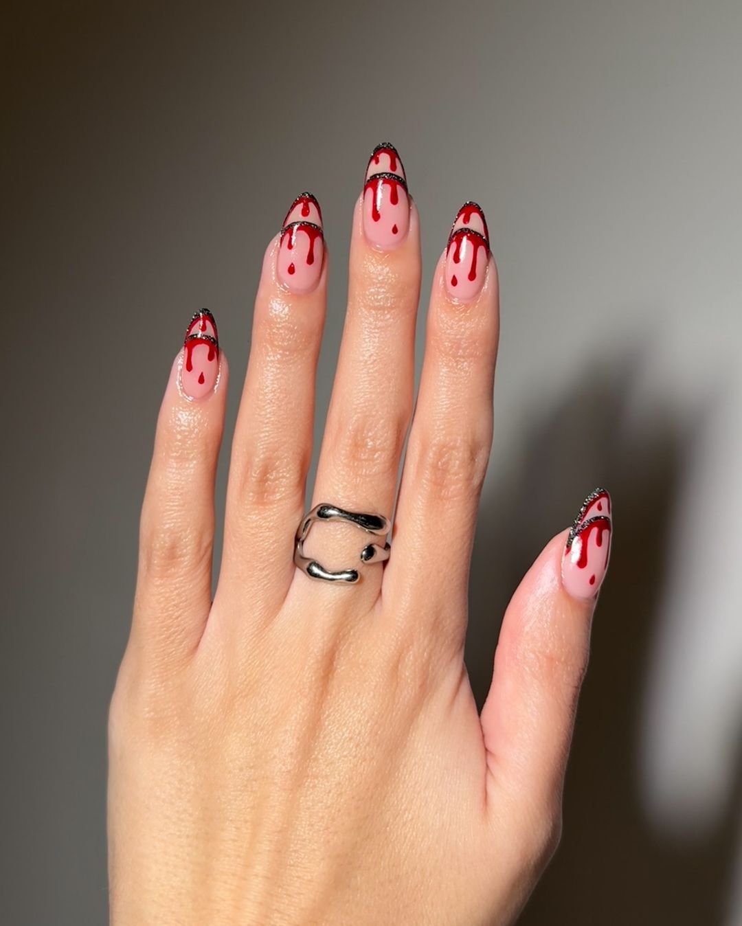 Unhas temáticas Hallowen