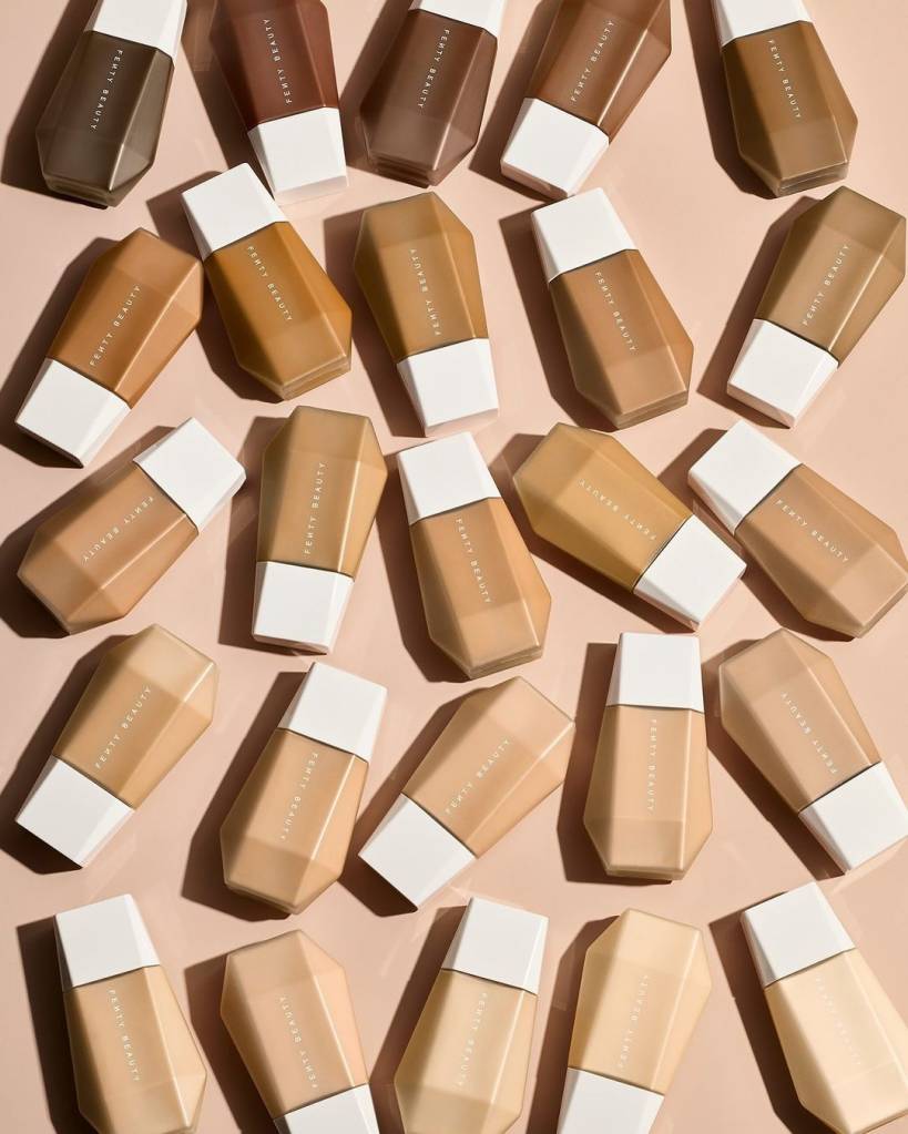 fenty-beauty-marca-de-maquiagem 4 marcas de maquiagem feitas por mulheres negras
