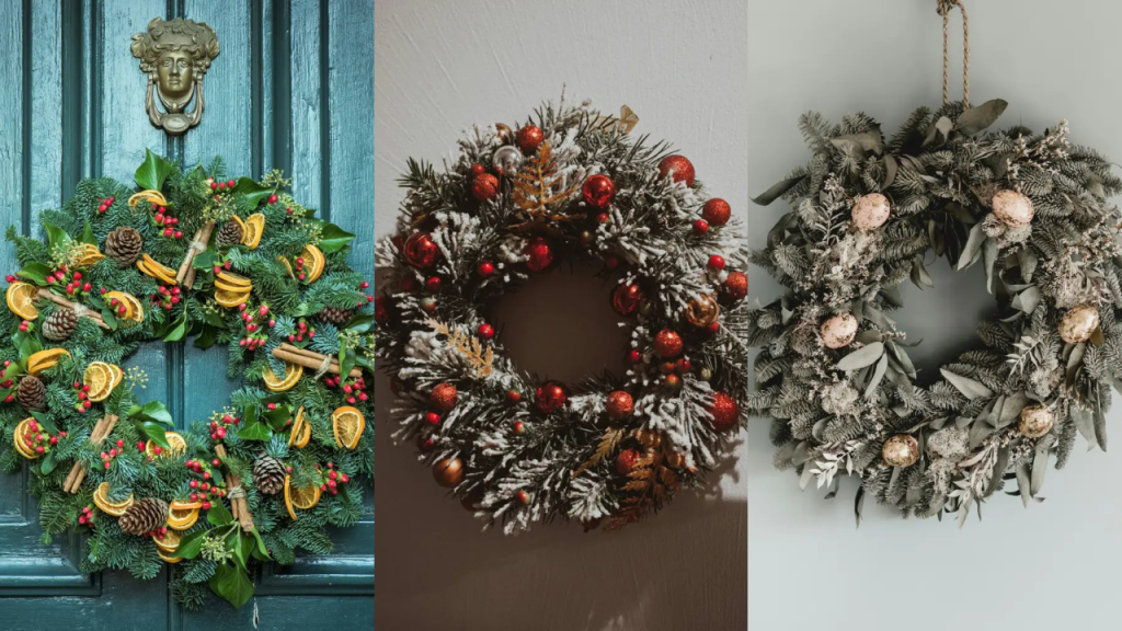 Minimalista, branca ou com frutas: 8 inspirações de guirlanda para o Natal