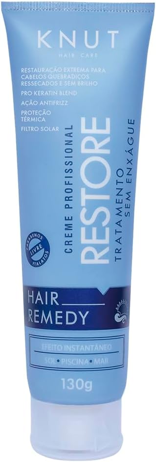 knut restore Produtos para proteger o cabelo no mar e piscina
