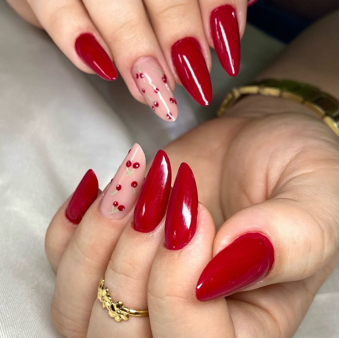 Exemplos de unhas com desenho