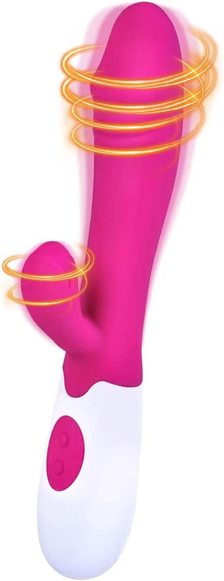 Sugador de Clitóris e Vibrador Feminino 2 em 1-7 Níveis de Vibrações e 5 de Sucções cápsula vibratória DJ6