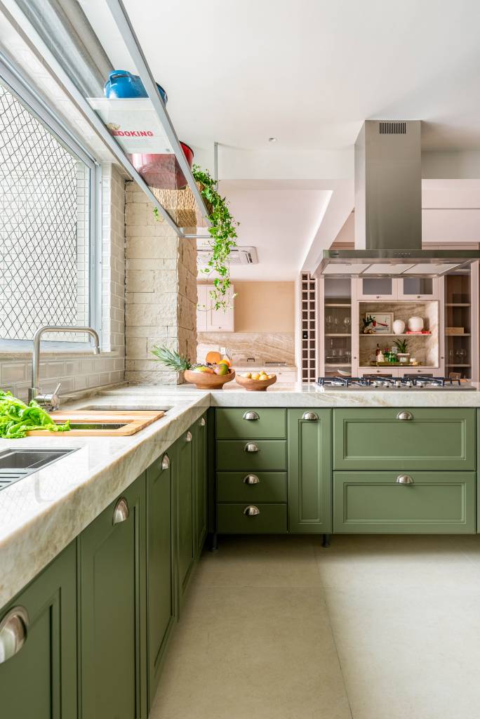 Como usar verde-oliva na cozinha?