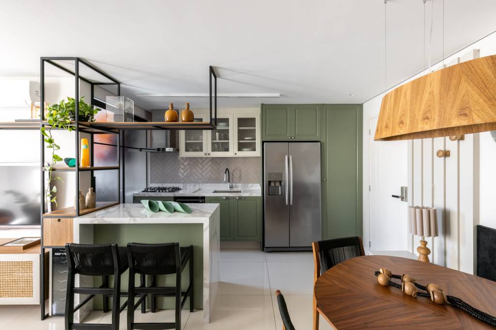 Inspirações de cozinha com decoração moderna