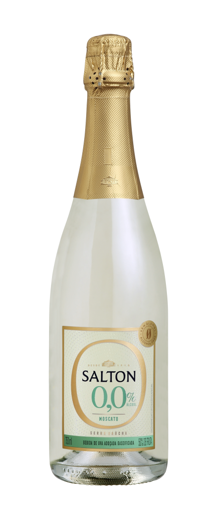 SALTON ZERO ÁLCOOL O Salton Moscato Zero Álcool combina com várias ocasiões
