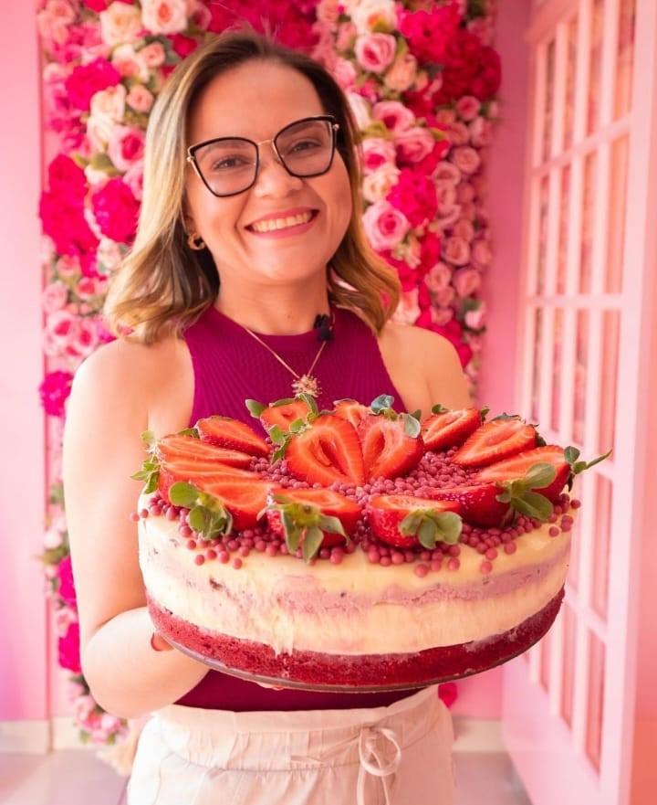 bolo-red-velvet-natal Receita de red velvet