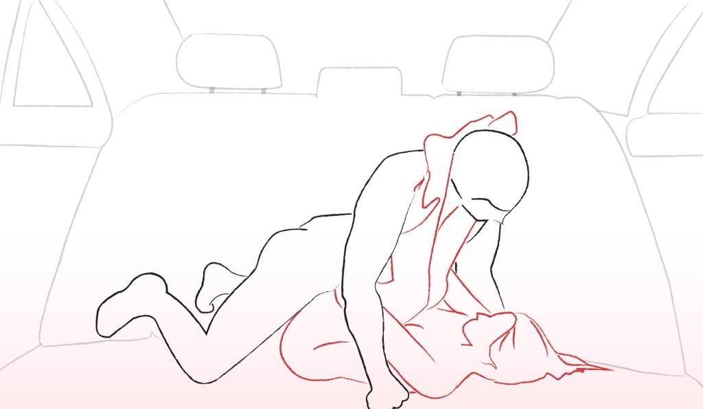 Ilustrações posições-02 Como fazer a posição de frango assado?